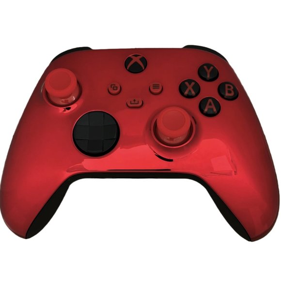 Custom Microsoft Xbox Series X / S Wireless Controller - Glossy Chrome Red - Picture 1 of 8